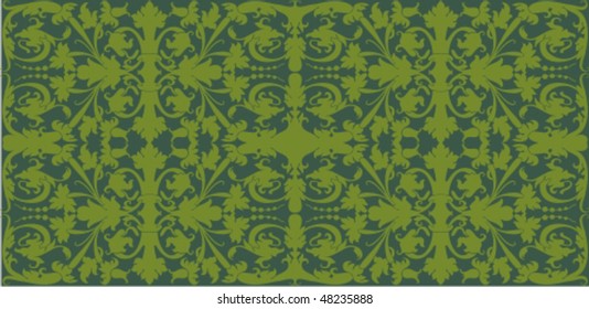 Vector silhouettes, background 3, vector illustration