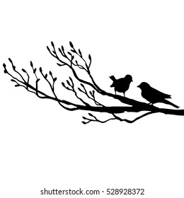 Similar Images, Stock Photos & Vectors of vector silhouettes of birds ...
