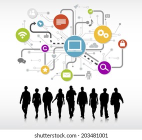 Vector of Silhouettes and Computer System