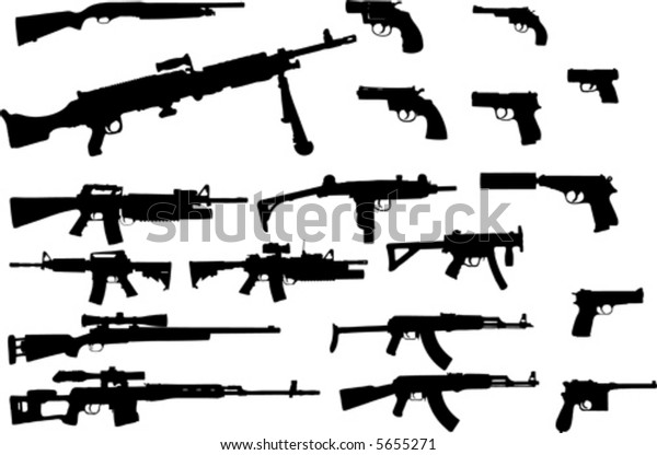 what are different types of guns