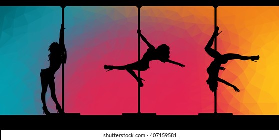 Download Pole Dance Silhouette Images Stock Photos Vectors Shutterstock