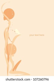 Vector silhouettes for women