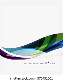 Vector silk wave background. Vector template background for workflow layout, diagram, number options or web design