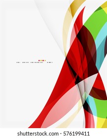 Vector silk wave background. Vector template background for workflow layout, diagram, number options or web design
