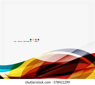 Vector silk wave background. Vector template background for workflow layout, diagram, number options or web design