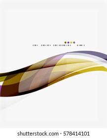 Vector silk wave background. Vector template background for workflow layout, diagram, number options or web design