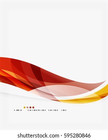Vector silk wave background. Vector template background for workflow layout, diagram, number options or web design
