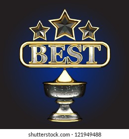 vector silver  award