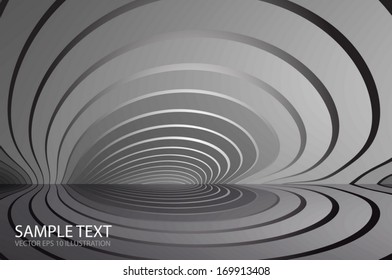 Vector silver background template - Metal background illustration for modern design illustrations 