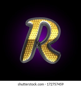 vector silver figure with gold