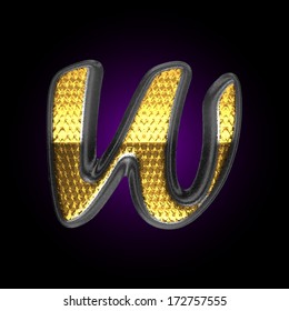 vector silver figure with gold