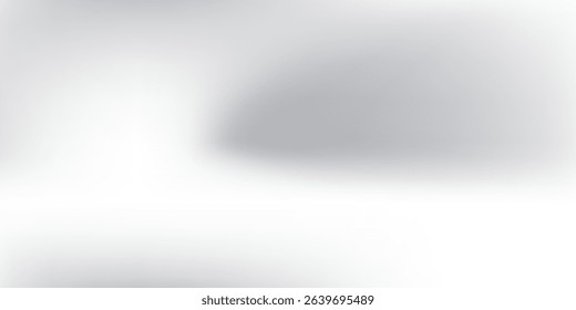 Vector silver foil abstract background with metal mirror texture. Chrome gradient surface with light like could modern
