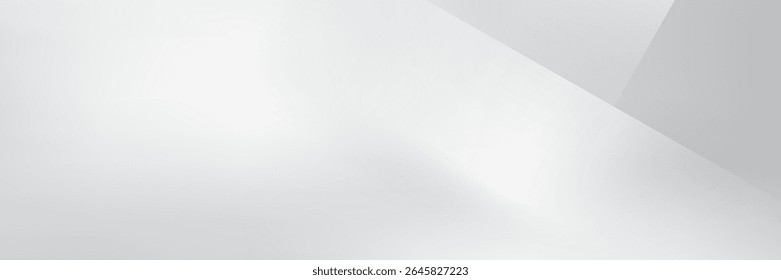 Vector silver foil background with metal mirror texture. Chrome gradient surface art abstact modern