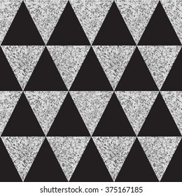 Vector silver pattern. Geometric color background