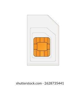 vector simcard hp which is in the form of 3 line sections which are used as a cellular network	
