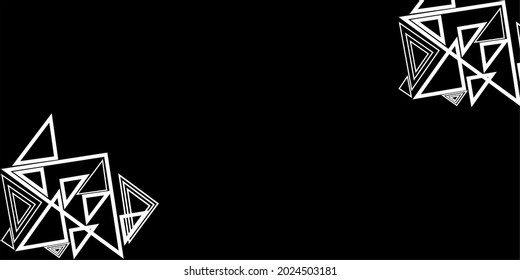 vector simple abstract black background