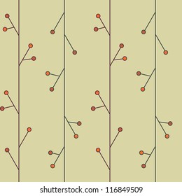 vector simple abstract nature seamless pattern