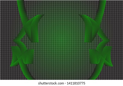 vector of simple background with abstract motif and modern design. green colors. EPS 10.