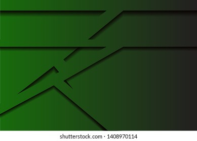 vector of simple background abstract template with modern design in green colors. Eps 10.
