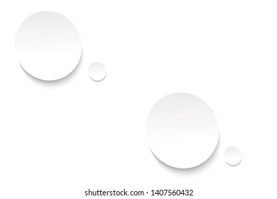 vector of simple background with shape round in white colors. Eps 10.