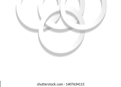 vector of simple background with shape round in white colors. Eps 10.