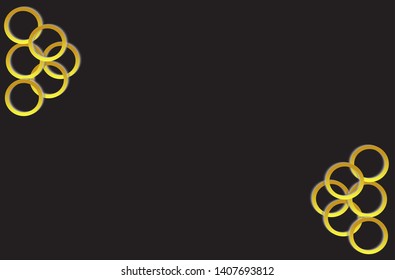 vector of simple background template with abstract motif and modern design in gold colors. Eps 10.