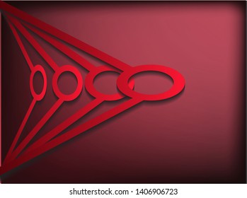 vector of simple background template with modern design and abstract motif. Eps 10.