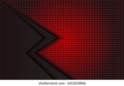 vector of simple background template with modern design, beautiful and elegant with black, red colors. Eps 10.