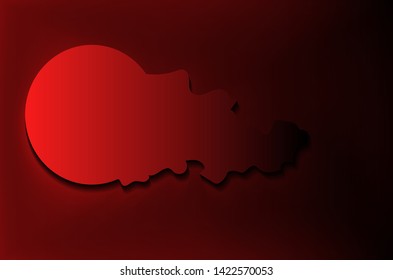 vector of simple background template with modern design in red colors. Looks elegant and beautiful. Eps 10.