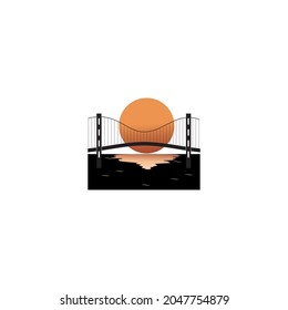 vector simple bridge shape inspiration