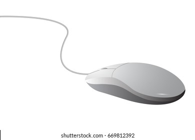 vector simple of computer mouse
