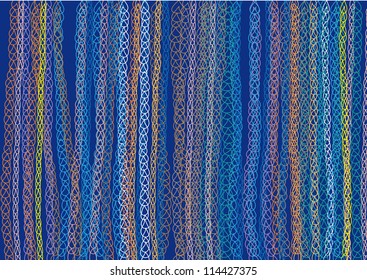 Vector Simple Dark Blue Water Drops Background