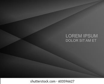 Vector simple dark grey background