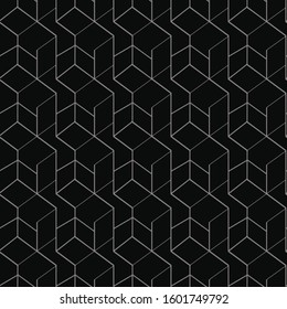 vector simple and elegance thin liners geometric abstract pattern design  