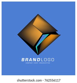 
Vector Simple Geometric Logo Design

