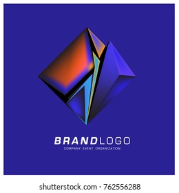 
Vector Simple Geometric Logo Design
