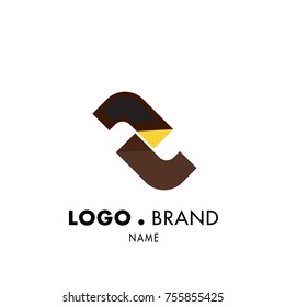 Vector Simple Geometric Logo and Icon 