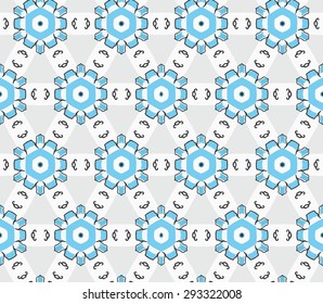 Vector simple geometrical seamless pattern 