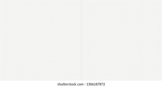 Vector simple graph paper seamless background. Abstract blueprint paper illustration