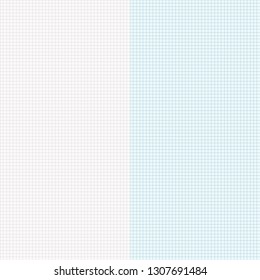 Vector simple graph paper seamless background. Abstract blueprint paper illustration