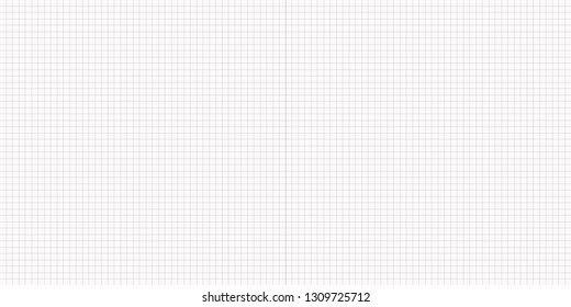 Vector simple graph paper seamless background. Abstract blueprint paper illustration