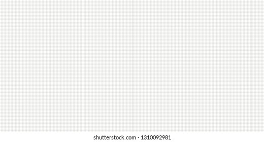 Vector simple graph paper seamless background. Abstract blueprint paper illustration