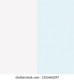 Vector simple graph paper seamless background. Abstract blueprint paper illustration