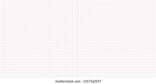 Vector simple graph paper seamless background. Abstract blueprint paper illustration