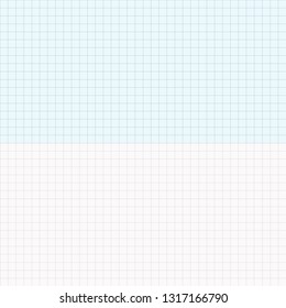 Vector simple graph paper seamless background. Abstract blueprint paper illustration