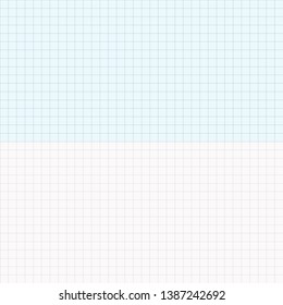 Vector simple graph paper seamless background