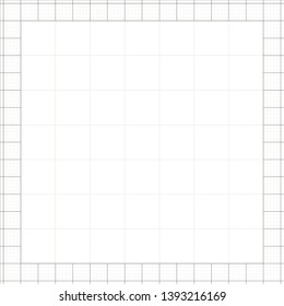 Vector simple graph paper seamless background. Abstract blueprint paper illustration