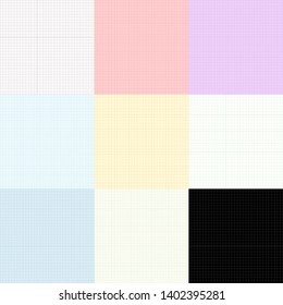 Vector simple graph paper seamless background. Abstract blueprint paper illustration