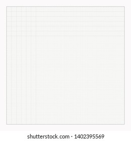 Vector simple graph paper seamless background. Abstract blueprint paper illustration