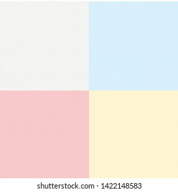 Vector simple graph paper seamless background. Abstract blueprint paper illustration


